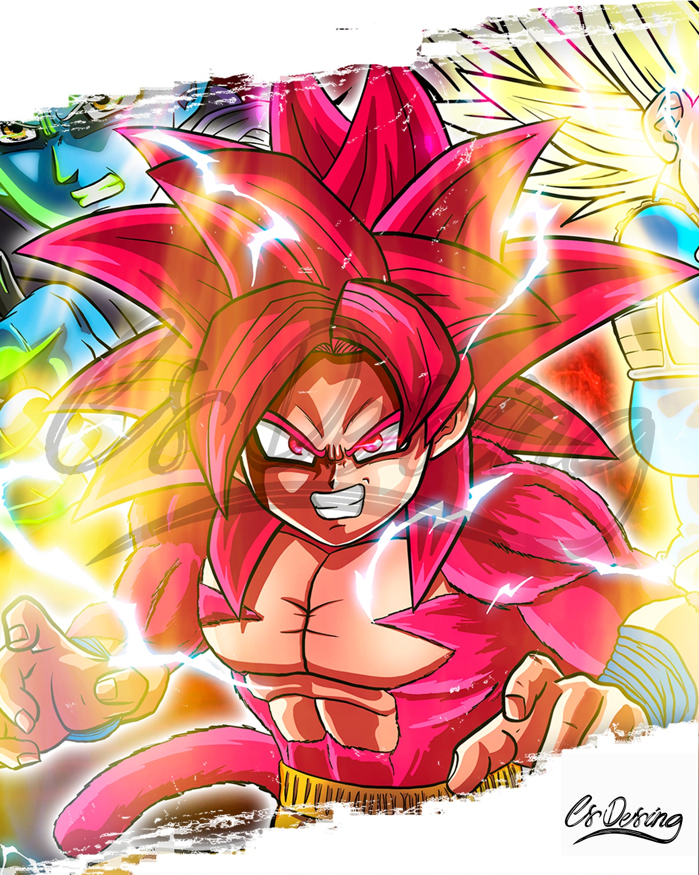 Lámina Dragon Ball Daima